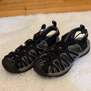 Keen Black and Gray water Sandals
